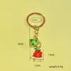 Lindo Llavero Navideño de Dibujos Animados para Uso Diario, Bolso Escolar, Cartera, Colgante de Joyería, Regalo Individual