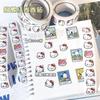 Pegatinas de Gatito de Dibujos Animados Rollo Completo Decoración Ins Pegatinas para Diario Pegatinas de Sellado Cinta de Negocios Emoji Estilo Ins