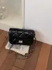 Bolsa feminina prata com padrão de diamante 2026 nova de verão transfronteiriça bolsa de corrente de alta qualidade versátil moda bolsa de ombro crossbody