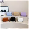 Bolso Cruzado + TENDENCIA DE MODA + Piel Sintética, Colores Dulces, Tamaño Compacto (19*16cm)