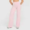 Nuevos Pantalones de Yoga de Pierna Recta de Tiro Alto Transfronterizos para Mujer, Corte Holgado, Adelgazantes, Adecuados para Deportes, Correr al Aire Libre, Ciclismo, Fitness, Pantalones de Yoga
