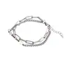 Nova Pulseira Estilo Hip-Hop para Homens e Mulheres, Não Desbota, Estilo Mori Girl Simples, Popular entre Celebridades da Internet, Casais, Melhores Amigos e Estudantes