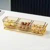 Plato de Fruta Moderno Sencillo Plato para Bocadillos de Comida Dieléctrico Plato de Fruta Plato Adriac con Tapa Plato para Frutos Secos del Hogar Plato para Bocadillos