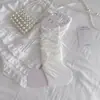 Calcetines de pantorrilla con lazo Youjiaxiu para mujer, Calcetines finos apilables estilo Miu, Calcetines JK dulces con borde enrollado, Cubrecalcetines sin pie