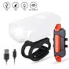 Faro Trasero para Bicicleta de Montaña Ciclismo Nocturno Carga USB Iluminación Equipo de Ciclismo Accesorios Luz para Coche Luz de Bicicleta Super Brillante