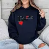 Sudadera con Estampado de la Torre Eiffel de París para Mujer Transfronteriza Temu Wish Amazon