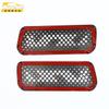 Adecuado para Modelos Zeekr 24 001 Acero Inoxidable Pilar Delantero Salida de Aire Superior Cubierta de Bocina a Prueba de Polvo Accesorios Suministros para Coche