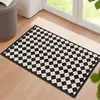 Tapete de Piso de Cocina de Cuero de PVC, Impermeable al Aceite, Limpiable con Trapo, Alfombra sin Lavado, Felpudo Impermeable y Resistente a Manchas para el Hogar para Entrada y Puerta Principal