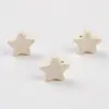 Estrela de cinco pontas contas de madeira pulseira infantil joias com contas feitas à mão contas de madeira em formato de coração decorativas em estoque atacado DIY Amazon