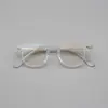 45 Gafas de Prescripción Negras Artísticas Retro Unisex, Perfectas para un Look Natural, Montura Pequeña para un Rostro Más Pequeño, Se Pueden Personalizar con Lentes de Alta Graduación 6823