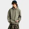 Sudadera con capucha retro americana al por mayor para adolescentes, sudaderas multicolor versátiles de estilo casual holgado y moderno para parejas