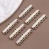 Acero Inoxidable Transfronterizo Forma de Uno Borla Porosa Colgante Pequeño Conector DIY Aretes Collar Accesorios para Joyería Material