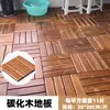 Piso de Madera Plástica para Exteriores para Terraza, Autoinstalable, Enclavable, Instalación de Tablas sin Clavos, Renovación de Piso de Balcón Anticorrosivo