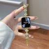 Pulseira de Zircônia com Flor de Quatro Cores Adequada para Apple 10 11 Huawei Fit5 Gt5 Xiaomi 10 Samsung