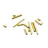 Novo produto pulseira brinco pingente colar acessórios DIY cobre acessórios miçangas redondo reto tubo de cobre
