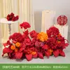 Flor Artificial para Paisajismo Exhibición de Flores Artificiales Arreglo de Piso para Interiores Rincón de Flores Decoración Ventana Grupo de Flores de Año Nuevo Arte Floral para Bodas