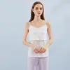 Camisole de Algodão Puro Jingqi para Amamentação - Estilo Verão Fina Roupa Íntima para Gestante que Pode Ser Usada Fora, Camada Base para Amamentação Pós-Parto para Mulheres
