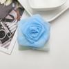 Accesorios de Flor de Rosa Tridimensional de Satén Estilo Bosque Nuevo Broche Pinza para el Cabello DIY Accesorios para Funda de Teléfono Bolsos Ropa
