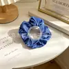 Vendas diretas do fabricante: scrunchies de cor metálica, scrunchies de cor sólida, elásticos de cabelo transfronteiriços, faixas de cabelo