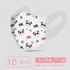 Fabricantes originales al por mayor máscaras protectoras desechables 3D para niños empaque individual tridimensional lindas máscaras protectoras de dibujos animados