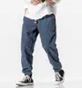 Pantalones casuales cortos para hombre de estilo japonés para comercio exterior transfronterizo, pantalones de pana holgados lavados de estilo chino para otoño e invierno, ajustados, transpirables