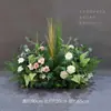 Arreglos Florales de Boda Estilo Bosque, Macetas Colgantes, Flores de Seda, Decoraciones de Pasillo, Decoraciones para la Ceremonia de Entrega del Coche de Boda, Escaparates, Plantas Verdes