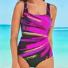En Stock Traje de baño de una pieza nuevo de comercio exterior europeo y americano para mujer sexy ajustado Bikini bikini transfronterizo de Amazon