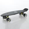 Patinete de calle de 22 pulgadas con ruedas de PU, de un solo balancín, de plástico, para niños y adultos, con cepillo de cuatro ruedas