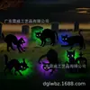 Letrero Luminoso LED de Gato Negro para Jardín de Halloween, Decoración de Fiesta en el Césped del Jardín al Aire Libre, Señal de Atmósfera de Terror