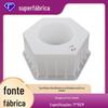 Tijolo de Proteção de Talude de Anhui Furo Redondo Molde Hexagonal Molde de Tijolo Oco Molde Plástico de Proteção de Talude Hexagonal Comprimento da Face 17*15