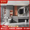 Ahora almacenamiento simple para el hogar y almacenamiento integrado gabinete de baño de aleación de aluminio apartamento grande impermeable tocador y gabinete de lavado personalización