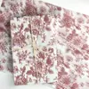 17g pequeno fresco estilo ins papel de cópia floral flores retrô coloridas e flores papel Sydney papel de embalagem para roupas