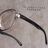 Nueva moda transfronteriza gafas de lectura anti-luz azul ins superventas imitación madera grano damas sin marco gafas al por mayor
