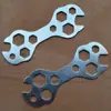 Procesamiento Personalizado Mantenimiento de Bicicletas Multifuncional Llave de Flor Llave Porosa 5-17mm Se Puede Personalizar