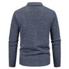 Suéter Cardigan Masculino Color Block Outono/Inverno Amazon Transfronteiriço Estilo Coreano Tendência Casual Jaqueta Suéter de Veludo Masculina