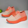 Transfronterizos Nuevos de Gran Tamaño Malla Tejida Transpirable Zapatos para Hombre Suela Suave Ligeros Versátiles Zapatos Casuales Zapatos para Mujer Zapatos Deportivos en Stock