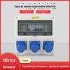 Caixa de Tomada Industrial à Prova d'Água 380V Caixa de Distribuição de Fábrica Montada na Parede Canteiro de Obras Temporária Caixa Secundária e Terciária à Prova de Explosão Caixa de Manutenção