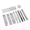 633 655 831 201 conjunto de ferramentas de batida manual para botões de pressão de metal punção para jeans punção para rebite atacado