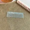 Novo Pente de Acetato Coreano Simples Retrô Textura de Mármore Pente para Cabelo Estampa de Leopardo Pente para Cabelo para Mulheres Transfronteiriço