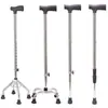 Atacado Muletas de Quatro Pontas, Muletas de Quatro Pernas, Muletas de Quatro Cantos para Deficientes, Muletas Telescópicas para Idosos, Muletas para Caminhar