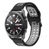 22mm plana dupla cor de silicone cinta para Samsung watch3 Gear S3/4 respirável pulseira de silicone de cor dupla