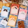 Notas Adhesivas con Forma de Gato Lindo de Dibujos Animados Notas Adhesivas de Alto Valor para Estudiantes Planificador de Mensajes Notas Adhesivas Reutilizables