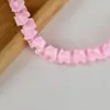 Fita de renda plissada com linha central rosa com fita de cetim de poliéster para bainha de roupa, acessórios DIY, acabamento elástico longo com desconto