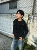 Sudadera con Capucha de Bloques de Color y Rayas Estilo Retro Americano para Hombres y Mujeres Otoño Estilo Universitario Peso Pesado Cuello Alto Casual Cárdigan Ropa Exterior para Parejas