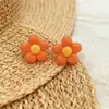 Pendientes Minimalistas de Girasol en Capas para un Viaje Diario Fresco y Moderno, Versátiles y con Estilo