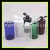 Botella abatible mariposa 240ml botella de líquido de baño botella de líquido de lavado 240ML destapar botella PET Botella de loción