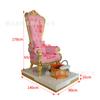Sillón reclinable integrado con sistema eléctrico para tatuaje de cejas y belleza de pies, baño de pies eléctrico, sofá de masaje, cama de masaje de pies, sofá de manicura