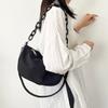 Bolso de Hombro Acolchado de Nailon Casual Simple Versátil Estilo Corea del Sur Cadena Acrílica Moderna Bolso de Mano