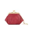 Nuevo Monedero Compacto Retro con Pinza para Mujer, Estilo Europeo y Americano, Bolso de Almacenamiento Portamonedas de Cuero Suave Aceitado y Encerado de Primera Capa, Exportación