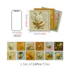 Papel Pintado Autoadhesivo Creativo Meiji Dormitorio Autoadhesivo Cocina Impermeable a Prueba de Aceite Pegatinas de Pared de Espuma Azulejos Decorativos Transfronterizos